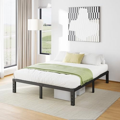 12 Inch High Metal Full Size Bed Frame, view 3