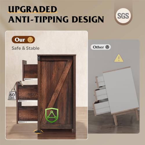 Brown Dresser for Bedroom, view 4