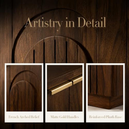65.7" Mid-Century Sideboard, view 5