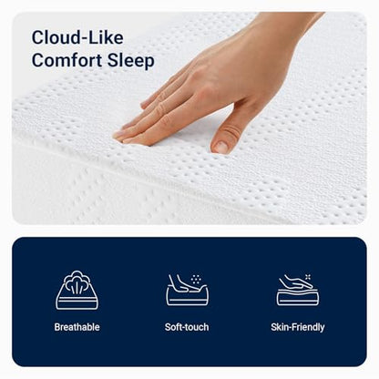10 Inch Twin Size Gel Memory Foam Mattress in a Box, view 7