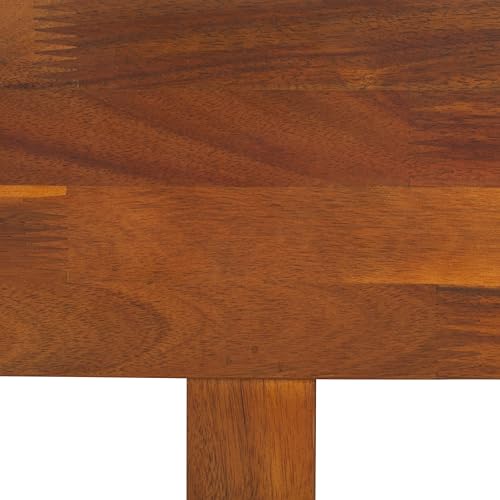 SAFAVIEH Outdoor Patio Furniture - Theo 4-Piece Set - Sand & Taupe - Acacia Wood - Conversation Set with Detachable Cushion Covers - Ideal for Patio, Deck, Porch, Backyard (PAT9511A-KIT2)