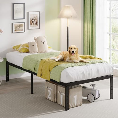 18 Inch Twin XL Bed Frames Heavy Duty with Tall Storage Space, view 3