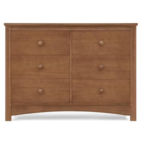 Perry 6 Drawer Dresser - Greenguard Gold Certified, Chestnut, view 4