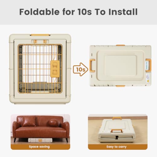 Collapsible Dog Crate for Large/Medium Dogs, view 3