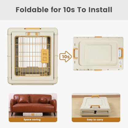 Collapsible Dog Crate for Large/Medium Dogs, view 3