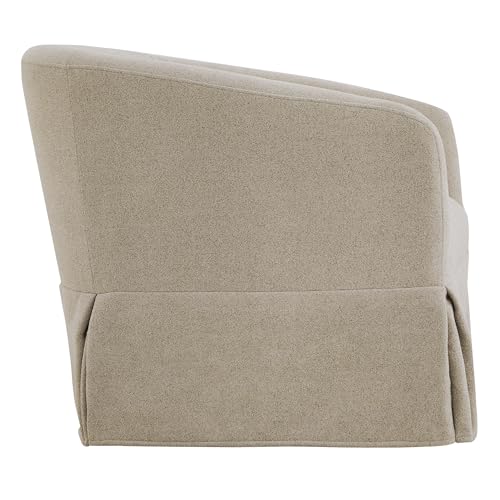 Swivel Accent Chair Modern Barrel Armchair for Bedroom Nursery Reading Waiting Living Room,Set of 1,Sand