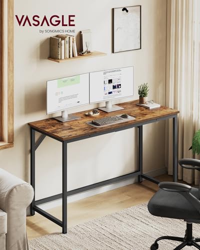 Computer Desk, Steel Frame Gaming Desk for Home Office, 47.2 Inch, view 3