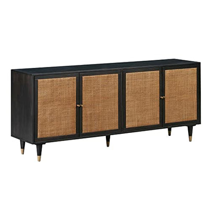 Sierra Wooden Sideboard (Noir), view 5