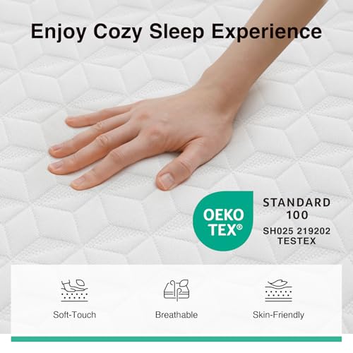 Twin Mattress 10 Inch, Twin Memory Foam Mattress, view 6