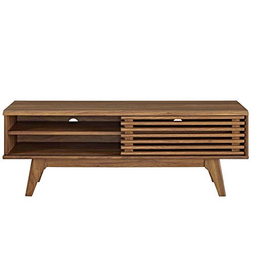 Render 48" Mid-Century Modern Low Profile Media Console TV Stand, 48 Inch, view 7