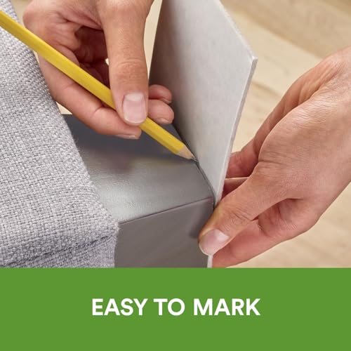Scotch Felt Pads Beige, 2 Large Pads 4 x 6 in, Felt Furniture Pads for Protecting Hardwood Floors, Easy-to-Apply, Self-Stick Design, Reliable Protection from Nicks, dents and Scratches (SP845-NA)