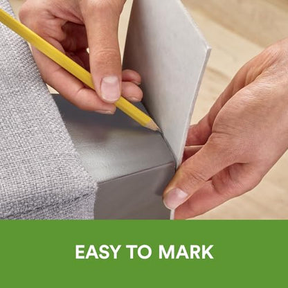 Scotch Felt Pads Beige, 2 Large Pads 4 x 6 in, Felt Furniture Pads for Protecting Hardwood Floors, Easy-to-Apply, Self-Stick Design, Reliable Protection from Nicks, dents and Scratches (SP845-NA)