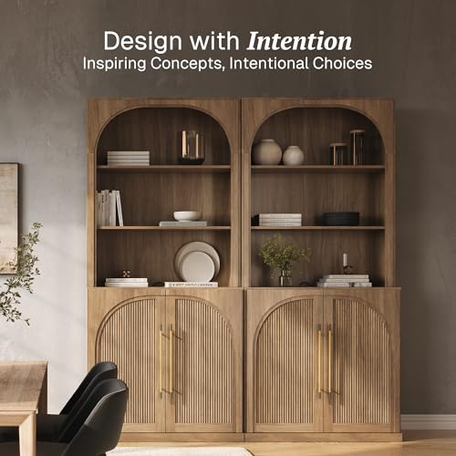 Storage Cabinet with Hutch Set of 2, view 4