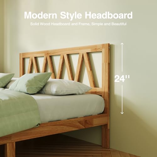 12inch Twin Bed Frame Wooden Twin Size Bed Frame, view 5