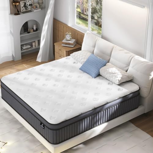 14 Inch Medium Firm King Size Mattress [Upgraded] King Hybrid Mattresses, view 2