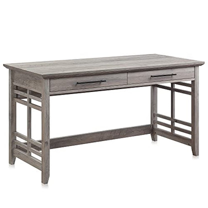 Modern Simple Home Office Computer Laptop Writing Desk Wood Study Table, view 2