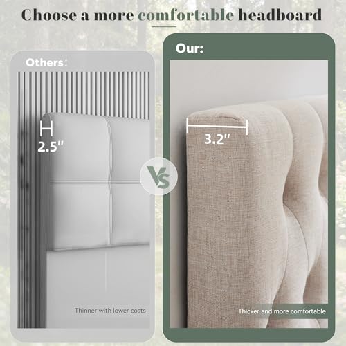 Headboards for King Size Bed in Modern Button Design, view 7