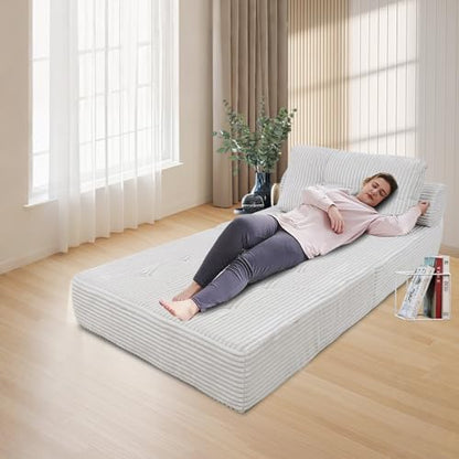 Memory Foam Folding Sofa Bed, Versatile Convertible Sleeper Chair