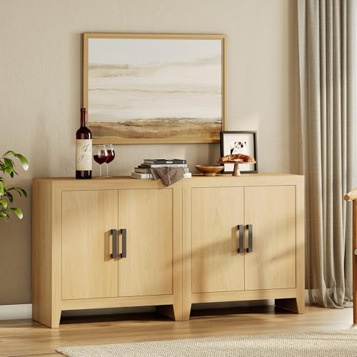 Farmhouse TV Stand for TVs up to 65 Inch, view 6