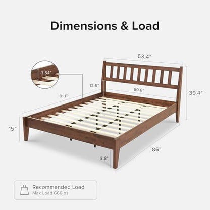 Ted Bed Frame with Headboard, view 3
