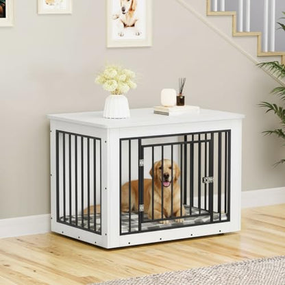 38 Inch Dog Crate Furniture Chew-Resistant for Dogs, view 4