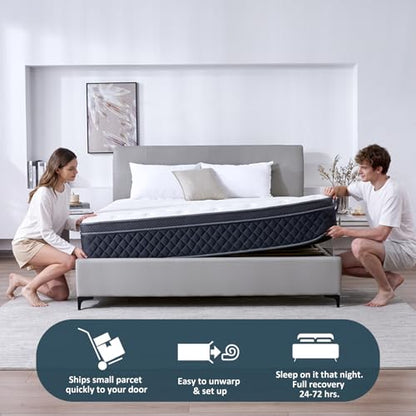 Queen Mattress, 12 Inch Queen Size Mattress in a Box, view 6