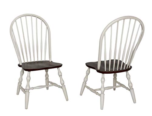 Andrews 5 Piece Butterfly Dining Set with Windsor Spindleback Chairs