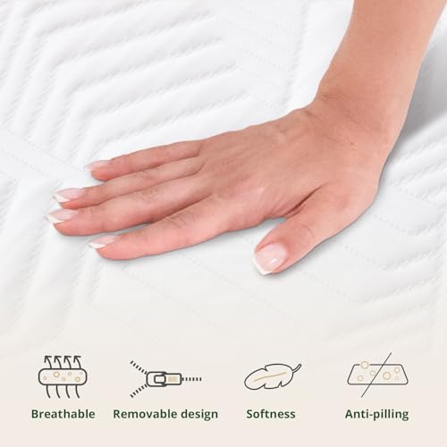 10 Inch Twin Size Mattress, Gel Memory Foam Mattress in a Box, view 7