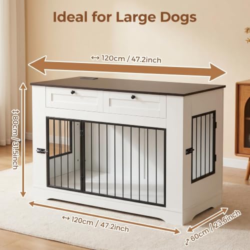 Large Dog Crate Furniture, view 7