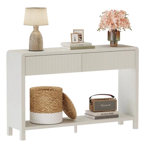 Entryway Console Table with 2 Drawers, view 2