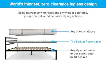 PowerLayer Ultra-Slim Adjustable Bed Frame (King Frame Only), view 6