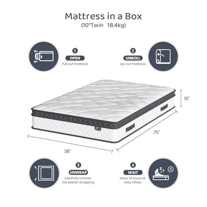 Twin Size Mattress, view 3