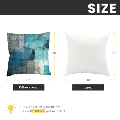 18x18 Throw Pillow Covers Set of 4