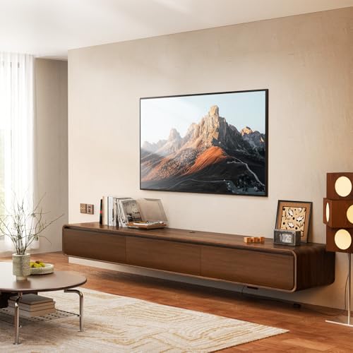 70" Floating TV Stand Wall Mounted for TVs up to 80 Inch, view 2