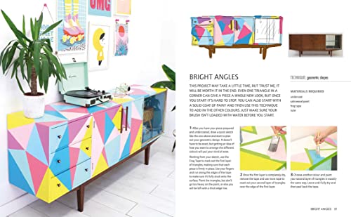 Furniture Flips painted furniture projects book, view 3
