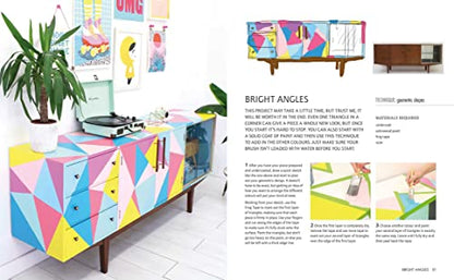 Furniture Flips painted furniture projects book, view 3