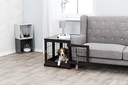 29.5" Indoor Dog Crate, Wooden Crate Table for Dogs Up to 25 lb, view 4