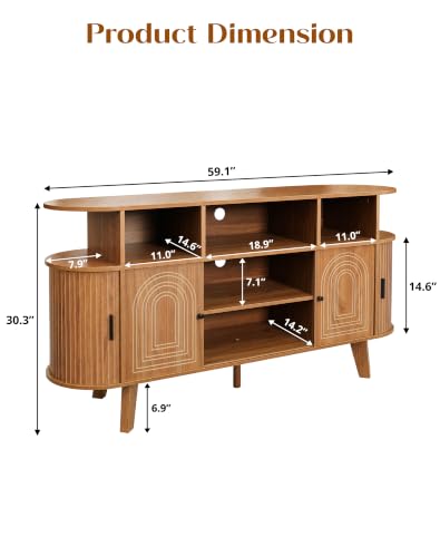 TV Stand for TVs up to 65 Inches, view 3