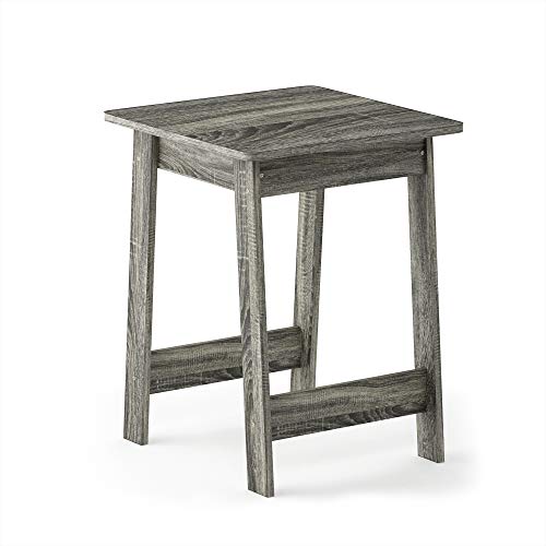 Beginning End Table, French Oak Grey