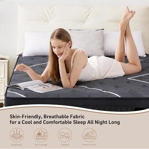 Queen Mattress, 12 Inch Queen Size Mattresses in a Box, view 5