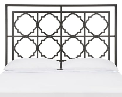 SAFAVIEH Home Collection Silva Gunmetal Headboard, Full