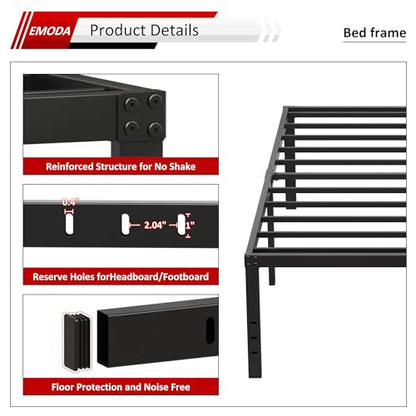 King Bed Frame without Box Spring, view 5