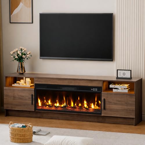 Fireplace TV Stand for 65-80 inch TV, view 8