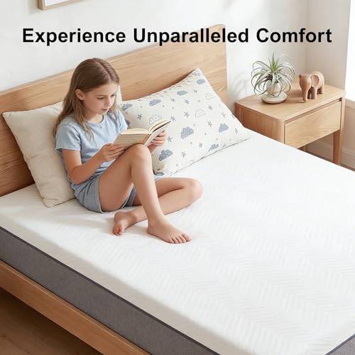 Twin Mattress, 6 Inch Memory Foam Twin Size Mattress in a Box, view 3