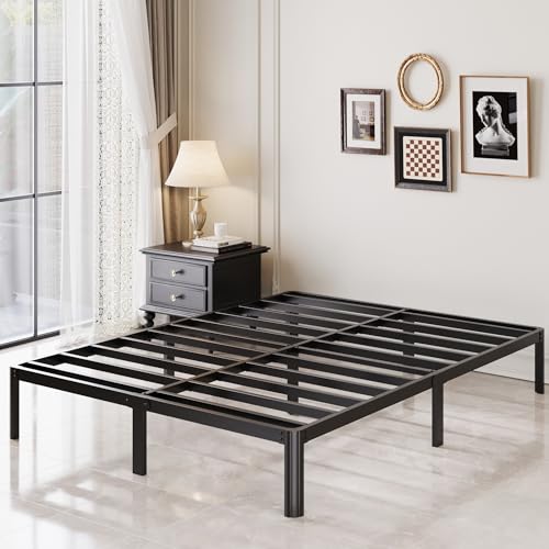 10 Inch King Bed Frame with Rounded Corner Legs, view 6
