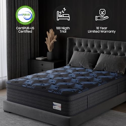 12 Inch Full Medium Firm Hybrid Mattress in a Box, view 6