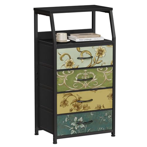 Retro Dresser for Bedroom, Small Dresser for Closet, view 2