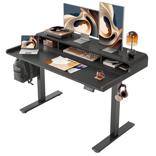 Standing Desk with Storage, view 2