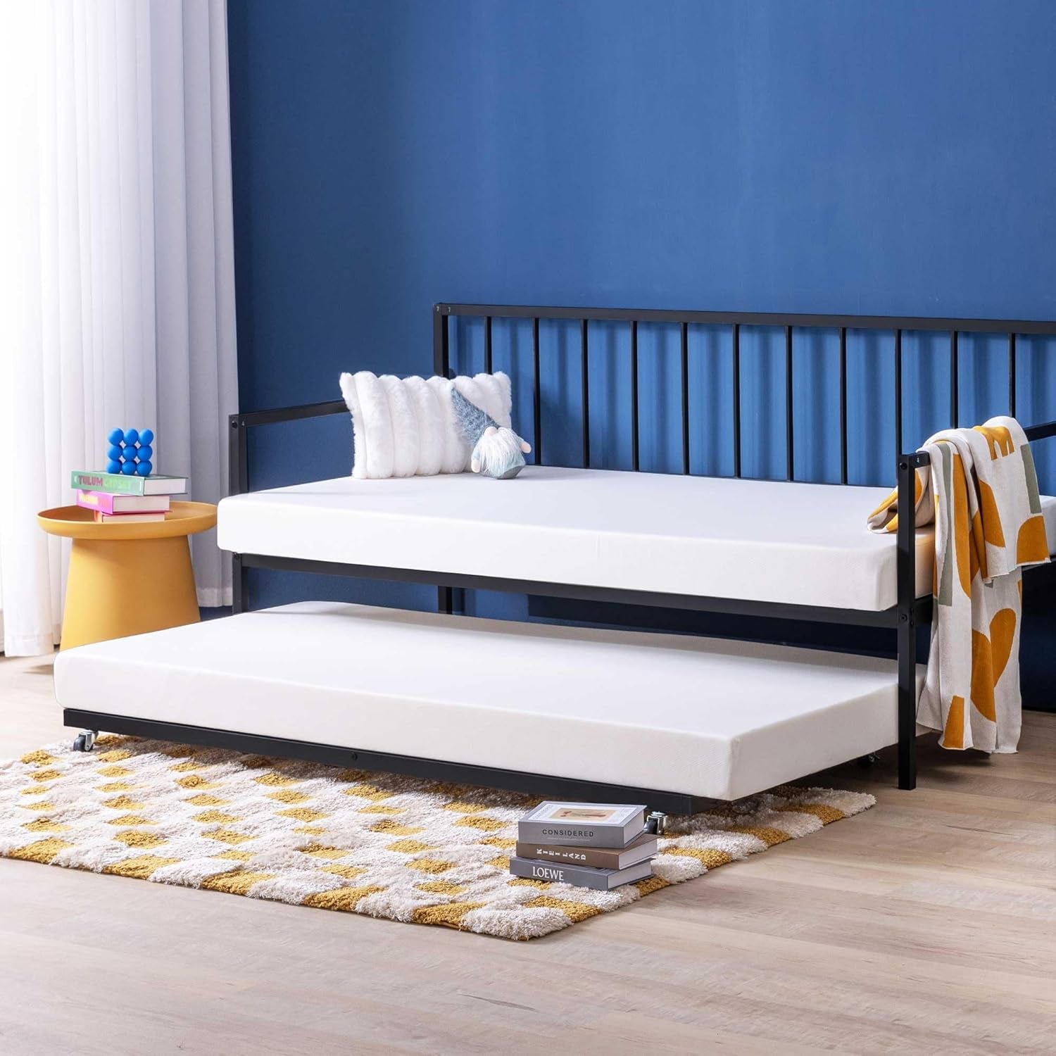 5 Inch Memory Foam Mattress, Cooling Gel Infused, Certified Safe Foams & Fabric, Mattress in a Box, Twin