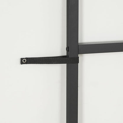 Headboard Twin Size, Metal Headboards with Universal Adapters, Adjustable Height, Modern Head Board Twin Size Only for Bedroom, Black